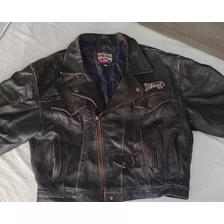 Chaqueta De 100% Cuero Diesel - Moto 