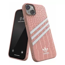 Protector adidas Para iPhone 14 Plus Snake Pink Carcasa