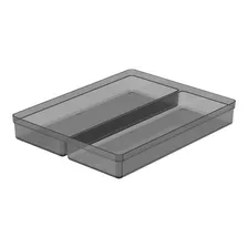 Organizador De Cajón Clear 37,5 X 30 X 5,6 Gris