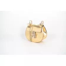 Bolso Mini Chloé Drew Metallic Original Cert Entrupy