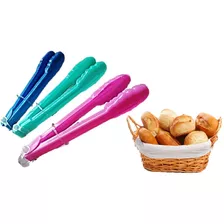 Pinzas Plastico Grande Multiusos Cocina Panaderia 12 Pzs