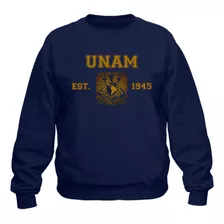 Sudadera Universitaria Unam Estilo College Crew 