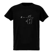 Camiseta T-shirt Formulas Matematicas Quimicas Fisicas R26