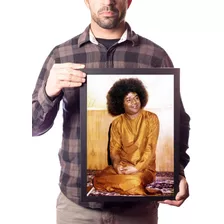 Quadro Decorativo Sathya Sai Baba Guru