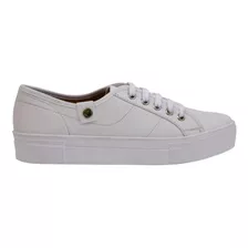 Tenis Pols Blancos Casuales M003