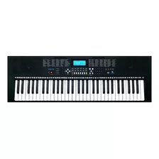 Teclado Musical Custom Sound Estudante Cst 300 Bk 61 Teclas