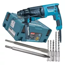 Martelete Furadeira Impacto 830w Makita Hr2630j C/ Kit Broca