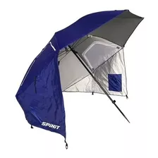 Sombrilla Spinit Con Rompeviento Carpa Playa Funda 2.50 Mts