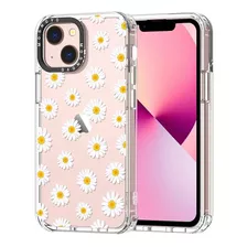 Funda Para iPhone 13 Mini, 5,4 In/transparente/con Flores