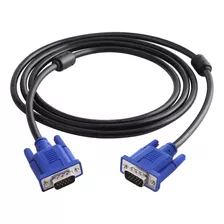 Pasow Vga A Vga Monitor Cable Hd15 Macho A Macho Para Proyec