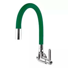 Torneira Color Luxo Parede Cano De Silicone Flexível C-66