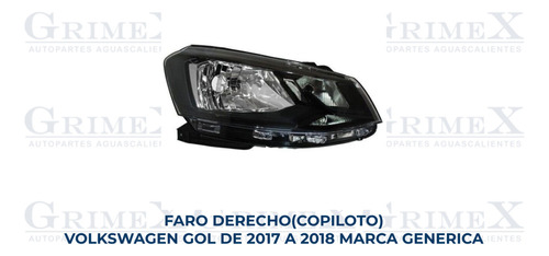 Faro Volkswagen Gol 2017-17-2018-18 Der Foto 2