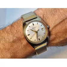 Reloj Bulova Automático 17joyas 10k Rgp Vintage Antiguo 1967