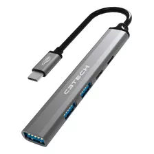 Hub C3tech Usb-c 3.0 5 Portas 5 Gbps - Hu-p300si