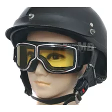 Antiparras Moto Scooter Lentes Vintage Estilo Aviador Flex !