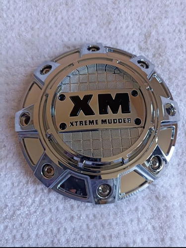 Tapa Para Centro De Rin, Xm Xtreme Mudder, #1216, Plateada Foto 2