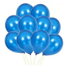 Globos Azules Perlados X 25 U - Lollipop