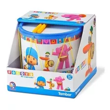 Tambor De Brinquedo Pocoyo - Cardoso Toys Original 