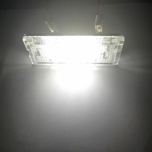 Par De Leds Para Placas Bmw Serie 1, 3, 4, 5, X Foto 2