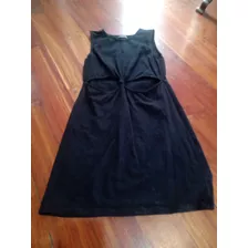 Vestido Corto Negro Ay Not Dead T S Algodon 