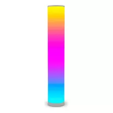 Lampara De Piso Con Control Remoto Rgb Rainbow Bluetooth