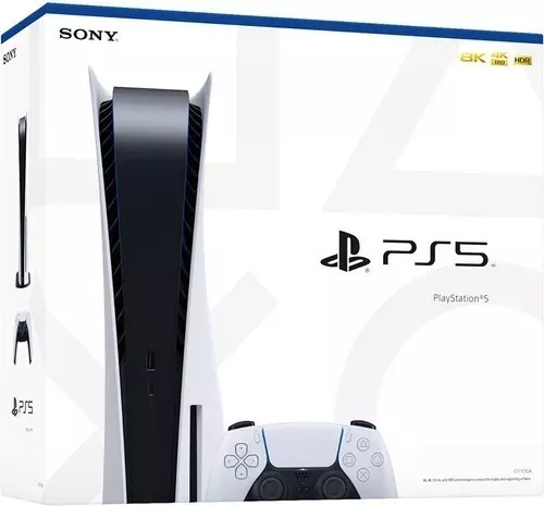  Playstation Ps5 Sony 825gb 8k Versión Disco Blanco
