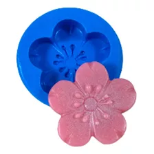 Forma De Silicone Sabonete - Flor De Cerejeira Sakura M