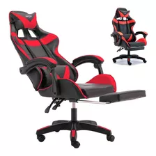 Silla Escritorio Gamer Ergonómica Apoya Pies Reclinable Pro