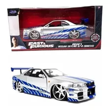 Brian Nissan Skyline Gt-r R34 1/24 Velozes E Furiosos