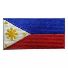 Parche Bordado Con Bandera De Filipinas Para Planchar Y Cose