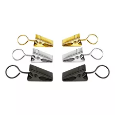 Gancho Clip Cocodrilo P/cortina, Tensor. Oferta 40u - 4108