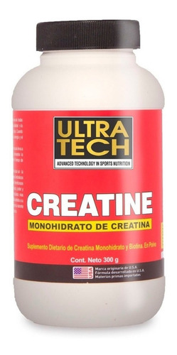 Suplemento En Polvo Ultratech Nutrition  Classic Creatine Creatina Monohidratada En Pote De 300g