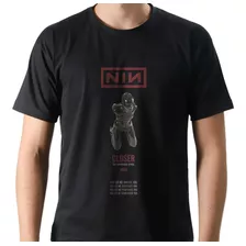 Camiseta Camisa Banda Rock Nine Inch Nails Nin Closer