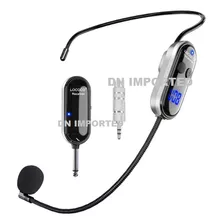 Microfone Headset Sem Fio Uhf Profissional 50 Metros + Nf