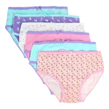 Ropa Interior Niña Bubblegummers Pack 6 Underwear Multicolor