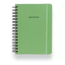 Sketchbook Caderno Sem Linha 120g Tipo Canson A5 200 Páginas