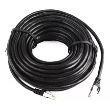 Cable De Red Cat6 Rj45 15 Metros Para Exterior Armado