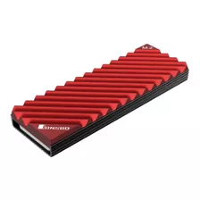 Dissipador De Calor Jonsbo Ssd M.2 Nvme 2280 Vermelho