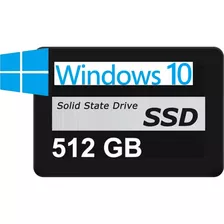Ssd 512gb Com Windows 10 Instalado