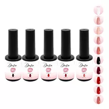 Kit Esmalte Em Gel Sioux 7,5ml Led/uv Unhas Manicure Nail