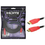 Cabo Mini Hdmi X Hdmi 5 Metros 2.0 Ethernet 5m 4k Ultra Hd