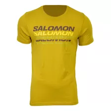 Remera Salomon Logo Ss Hombre Arrowwood