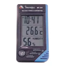 Relógio Termo-higrômetro Mt-241 Minipa