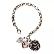 Pulsera Acero Quirúrgico 316l Con Dijes