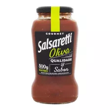 Molho De Tomate Pronto Oliva Salsaretti Vidro 500g