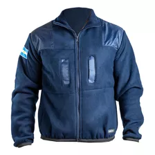 Campera Polar Premium Policía Azul Noche Uniforme Rerda