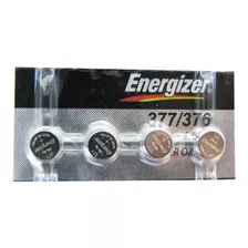  Bateria Para Relógio 377 376 Energizer C/ 4 Pcs Original