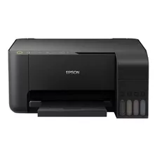 Impresora A Color Multifunción Epson Ecotank L3150 Con Wifi Negra 220v L3150