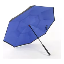 Ns Guarda Chuva Reverso Premium Cor Azul Escuro