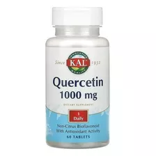 Kal | Quercetina I 1000 Mg I 60 Tabletas I Usa